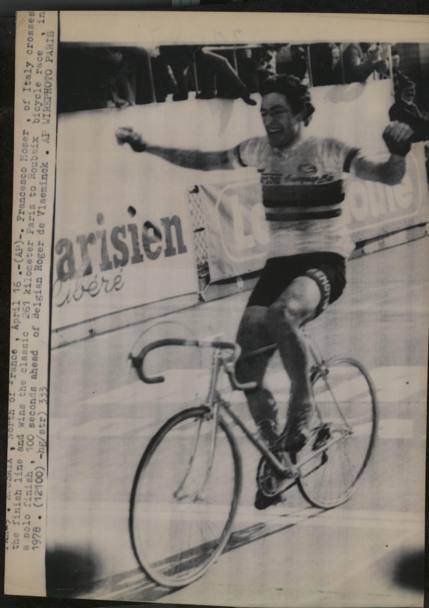 Vince la Parigi -Roubaix nel 1978 dopo 291  massacranti chilometri. (Ap)